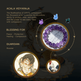 Muatkan imej ke dalam pemapar Galeri, Acalā Vidyārāja Gelang Amethyst Kejelasan & Penentuan