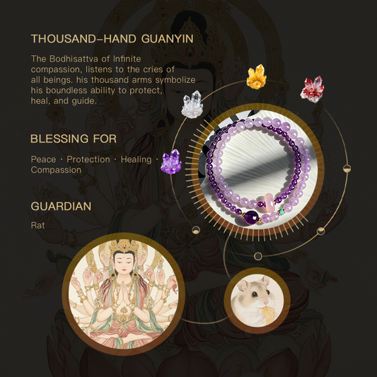 Gelang Amethyst Penjaga Cinta Avalokite