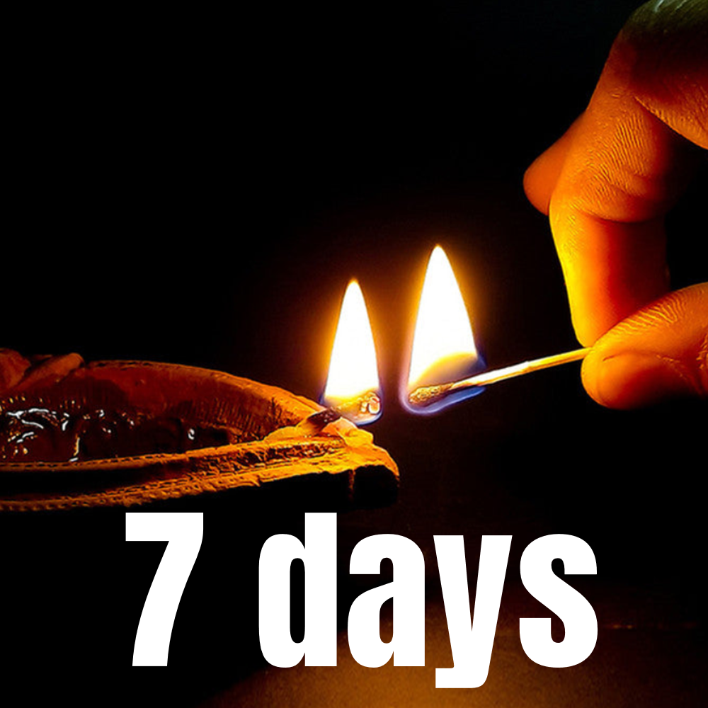 Lampu &amp; Persembahan Teratai -- Kuil Luohan