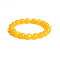 Muatkan imej ke dalam pemapar Galeri, Manjushri Radiant Wisdom&Academic Grow Yellow Agate Gelang

