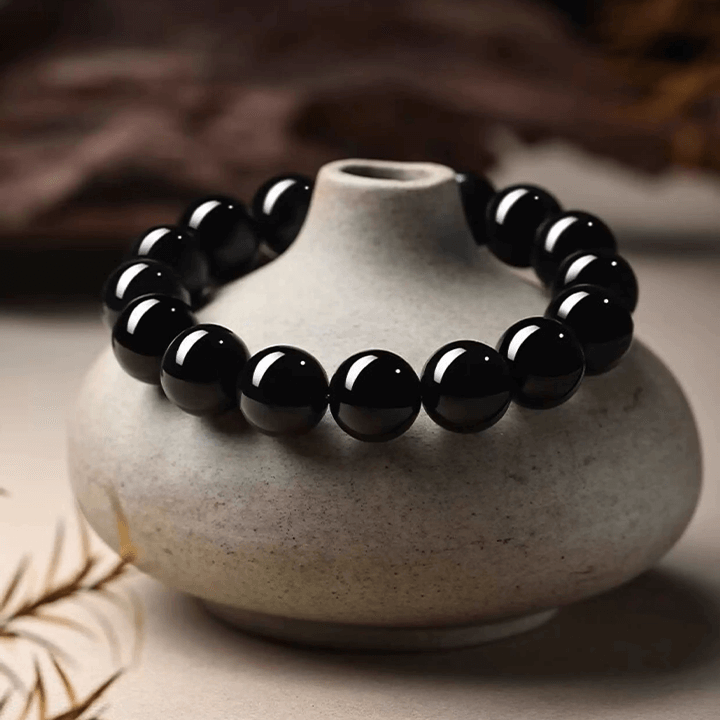 Dainichi Nyorai Inner Sun Black Onyx Gelang