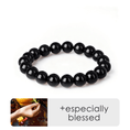 Muatkan imej ke dalam pemapar Galeri, Dainichi Nyorai Inner Sun Black Onyx Gelang
